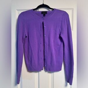 J. Crew cashmere cardigan size small